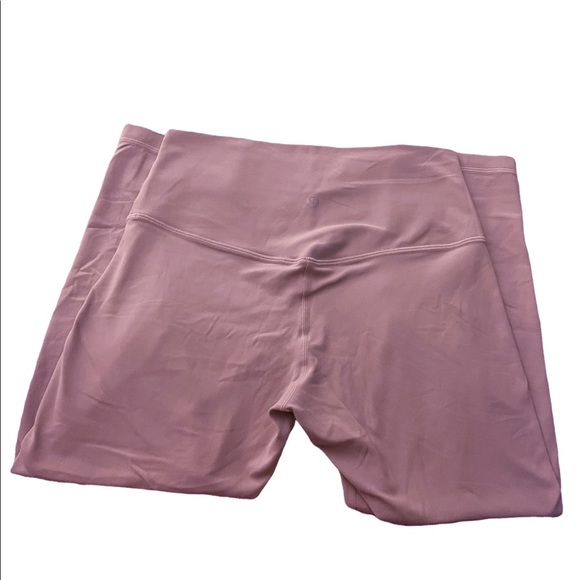 lululemon athletica Pants - Lululemon crop aligns 21” Violet Verbena